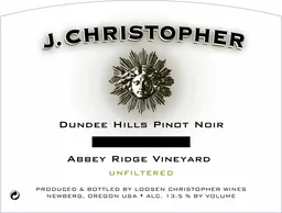 J. Christopher Abbey Ridge Pinot Noir