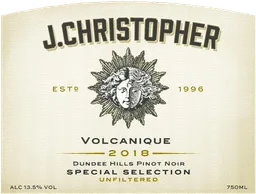 J. Christopher Dundee Hills Volcanique Pinot Noir
