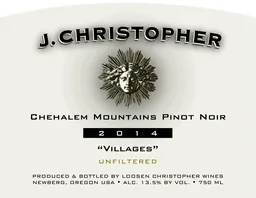 J. Christopher Villages Pinot Noir