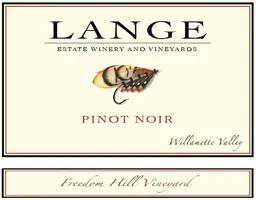 Lange Estate Winery & Vineyards Freedom Hill Vineyard Pinot Noir