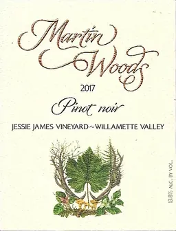 Martin Woods Jessie James Pinot Noir