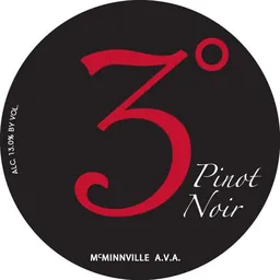 Maysara Winery 3 Degrees Pinot Noir
