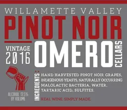 Willamette Valley Pinot Noir
