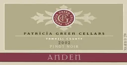 Anden Vineyard Pinot Noir