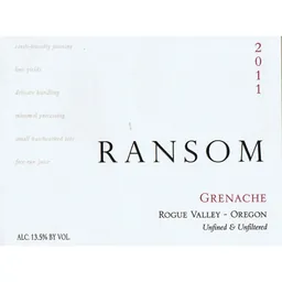 Pheasant Hill Grenache