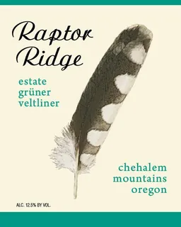 Raptor Ridge Winery Estate Gruner Veltliner