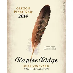 Raptor Ridge Winery Shea Vineyard Pinot Noir
