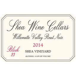 Shea Wine Cellars Block 23 Pinot Noir