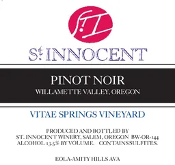 Vitae Springs Vineyard Pinot Noir