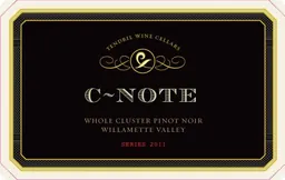 C-Note Whole Cluster Pinot Noir