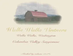 Walla Walla Vintners Sangiovese