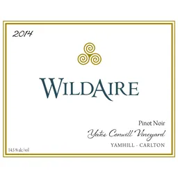 WildAire Cellars Yates Conwill Vineyard Pinot Noir