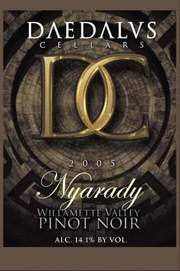 Daedalus Cellars Nyarady Pinot Noir