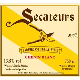 Badenhorst Secateurs Chenin Blanc