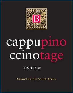 Bolland Cellar Cappupino Ccinotage Pinotage