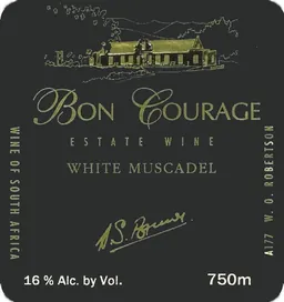 Bon Courage Wine Estate White Muscadel