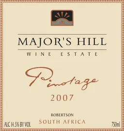 Major's Hill Wine Estate Pinotage