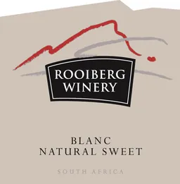 Rooiberg Winery Natural Sweet Blanc