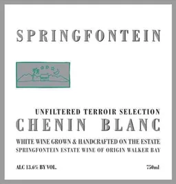 Springfontein Wine Estate Terroir Selection Chenin Blanc