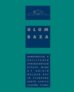 Springfontein Wine Estate Ulumbaza Shiraz