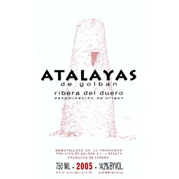 Atalayas de Golban Ribera del Duero