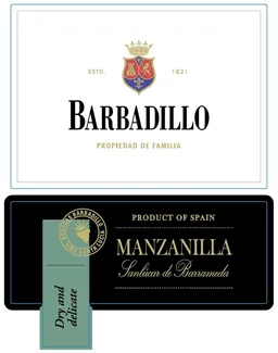 Barbadillo Manzanilla Sherry