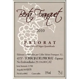 Berta Franquet Priorat