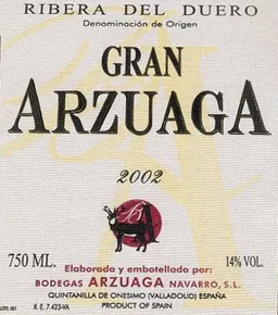 Bodegas Arzuaga Arzuaga Gran Arzuaga