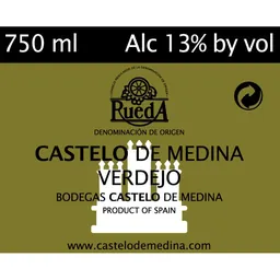 Bodegas Castelo de Medina Rueda Verdejo