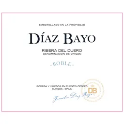 Bodegas Diaz Bayo Roble