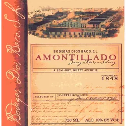 Bodegas Dios Baco 20 Year Old Amontillado Sherry