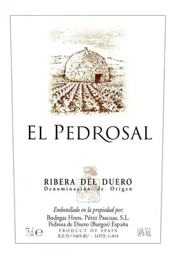 Bodegas Hnos. Perez Pascuas Ribera del Duero El Pedrosal