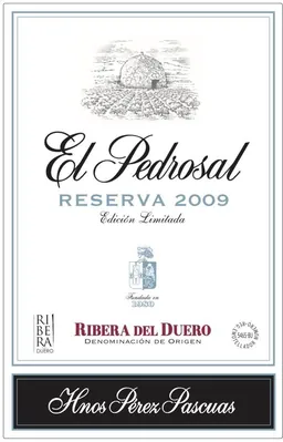 Bodegas Hnos. Perez Pascuas Ribera del Duero El Pedrosal Reserva