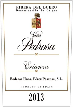 Bodegas Hnos. Perez Pascuas Vina Pedrosa Crianza