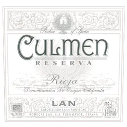 Bodegas Lan Culmen Reserva