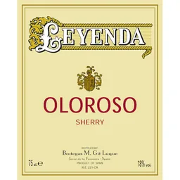 Bodegas M. Gil Luque Leyenda Oloroso Sherry
