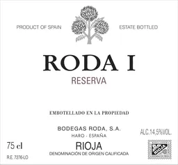 Roda I Rioja Reserva