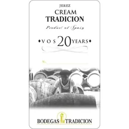 Bodegas Tradicion Cream VOS