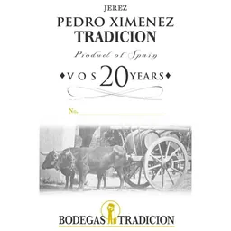 Bodegas Tradicion Pedro Ximenez VOS