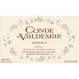 Conde de Valdemar Reserva