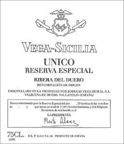 Unico Reserva Especial