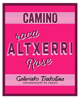 Camino Roca Altxerri Txakoli Rose