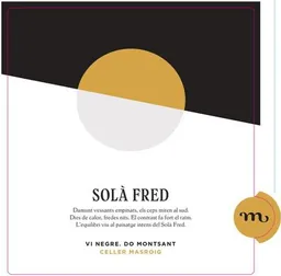 Celler el Masroig Sola Fred Montsant