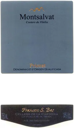 Cellers Cartoixa Montsalvat