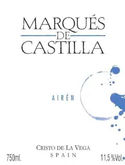 Cooperativa Cristo de La Vega Marques de Castilla Airen