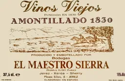 El Maestro Sierra Vinos Viejos Amontillado  VORS