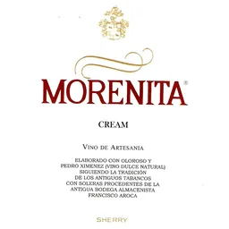 Emilio Hidalgo Morenita Cream Sherry