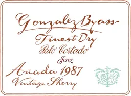 Gonzalez Byass Anada Palo Cortado Sherry