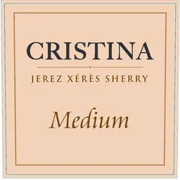 Gonzalez Byass Cristina Medium Pedro Ximenez Sherry