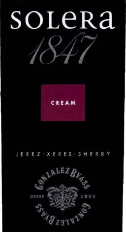 Gonzalez Byass Solera 1847 Cream